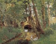 Camille Pissarro Metaponto bridge Schwarz china oil painting artist